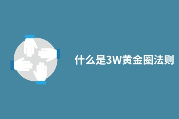 什么是3W黄金圈法则