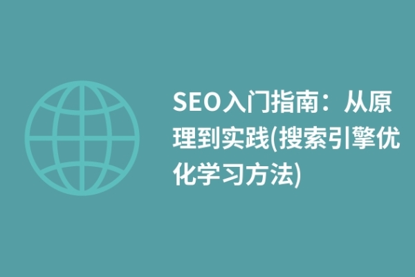 SEO入门指南：从原理到实践(搜索引擎优化学习方法)