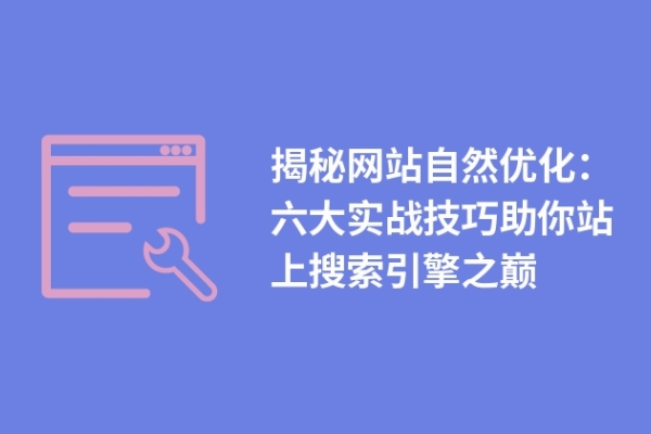 揭秘网站自然优化：六大实战技巧助你站上搜索引擎之巅